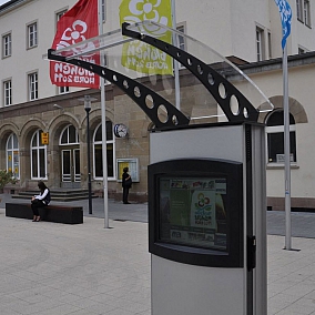 Lees meer over Kiosk Outdoor Rooftop Option