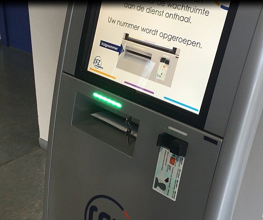 led indicator kiosk ziekenhuis